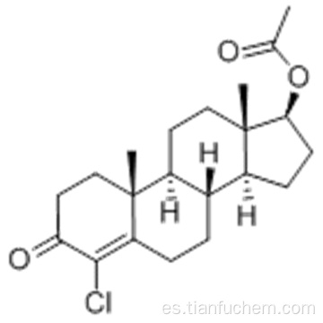 Acetato de 4-clorotestosterona CAS 855-19-6